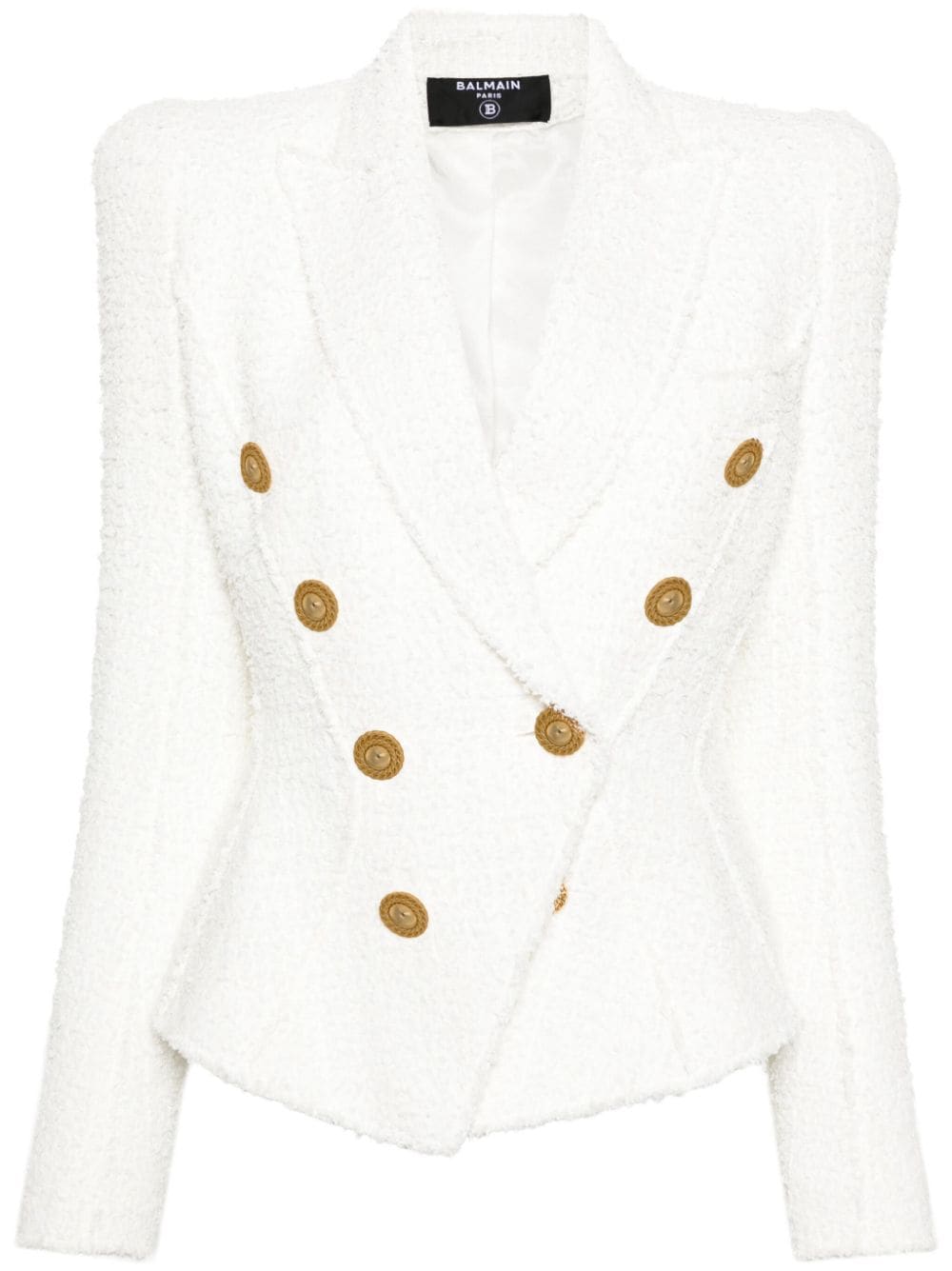 Balmain Jackets White