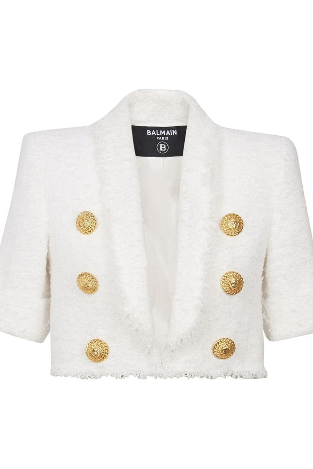 Balmain Jackets White