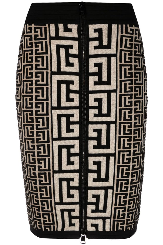 Balmain Skirts Black