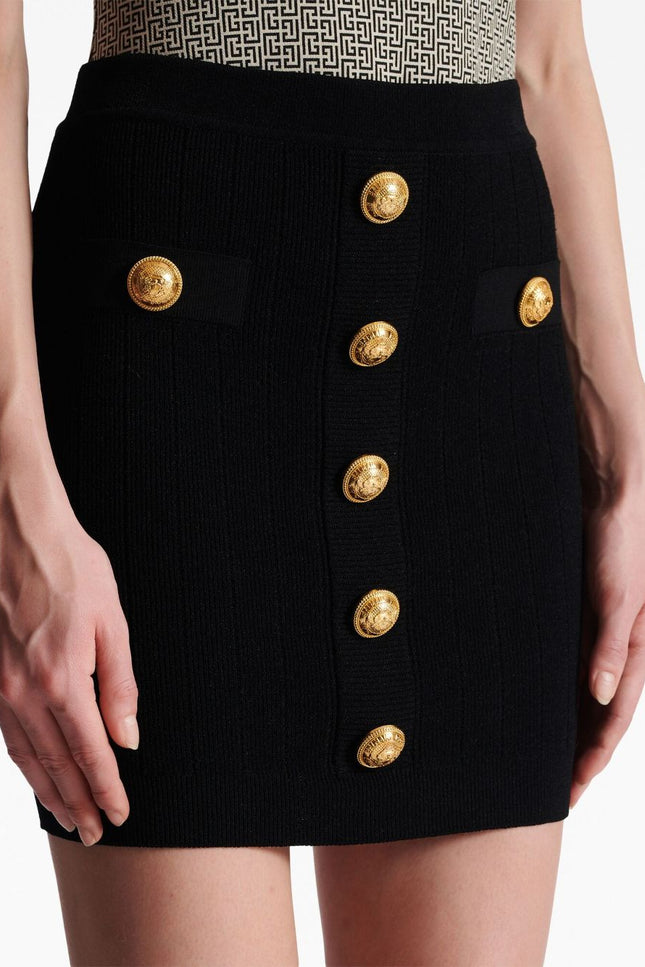 Balmain Skirts Black