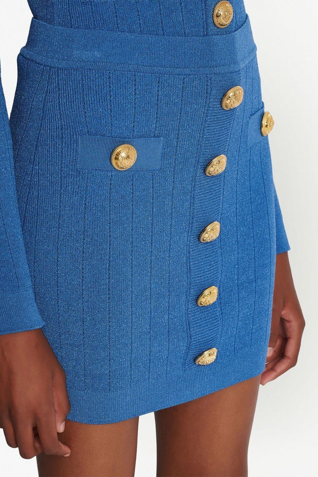 Balmain Skirts Blue