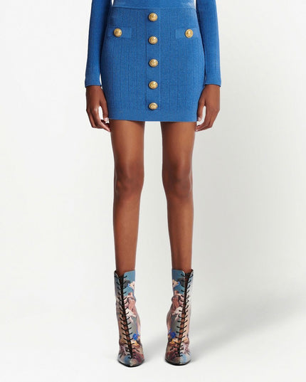 Balmain Skirts Blue