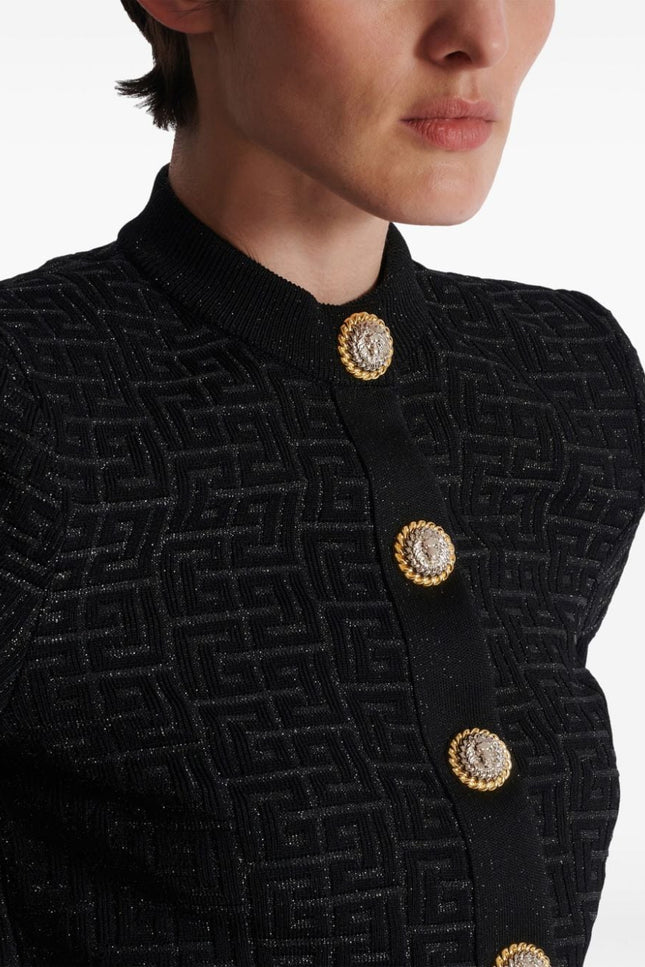 Balmain Sweaters Black