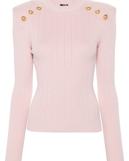 Balmain Sweaters Pink