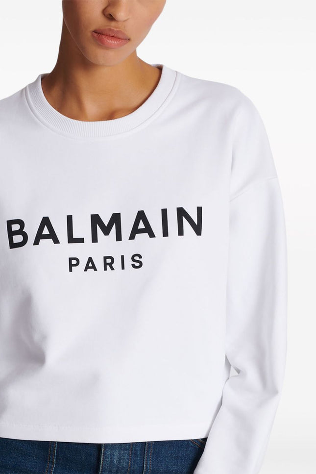 Balmain Sweaters White