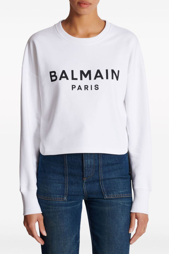 Balmain Sweaters White