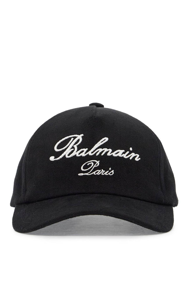 Balmain embroidered logo baseball cap with