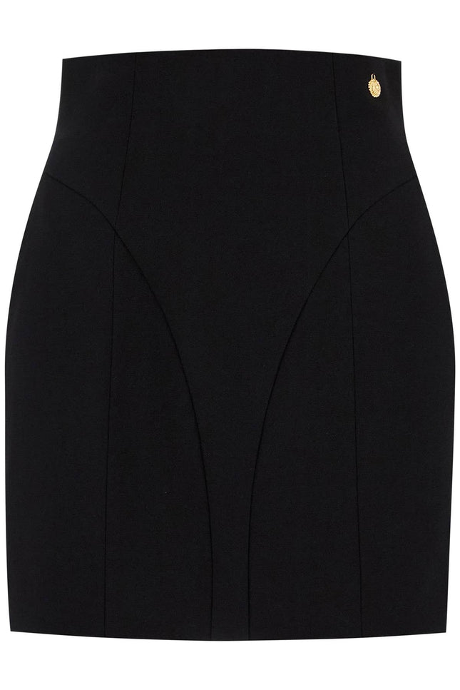 Balmain high-waisted mini skirt - Black