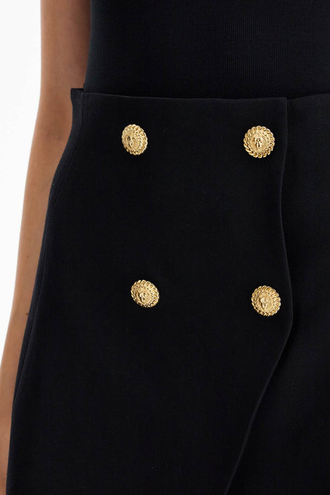 Balmain "mini skirt in grain de p