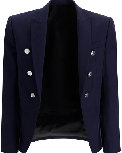 Balmain six-button wool jacket