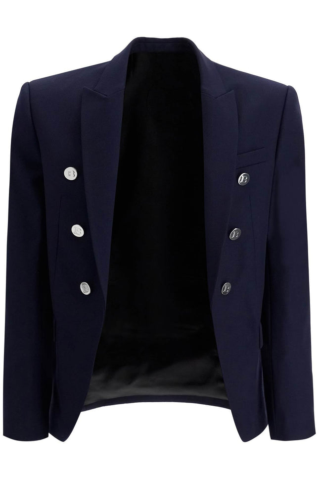 Balmain six-button wool jacket