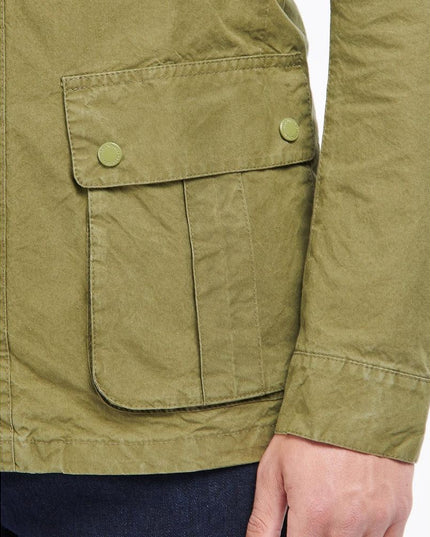 Barbour International Green Cotton Jacket