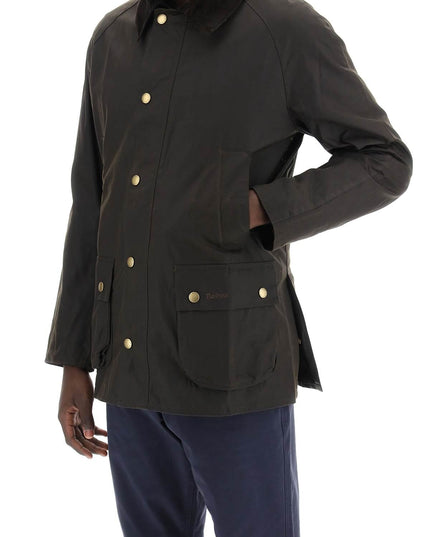 Barbour ashby waxed jacket