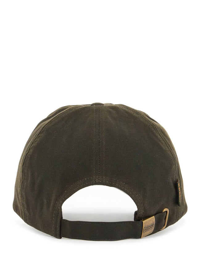 Barbour wax sports baseball cap