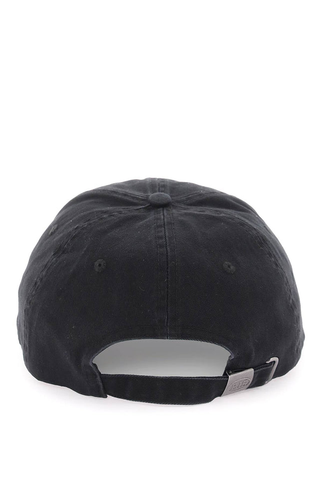 Baseball Cap With Embroidery-men > accessories > scarves hats & gloves > hats-Parajumpers-os-Nero-Urbanheer