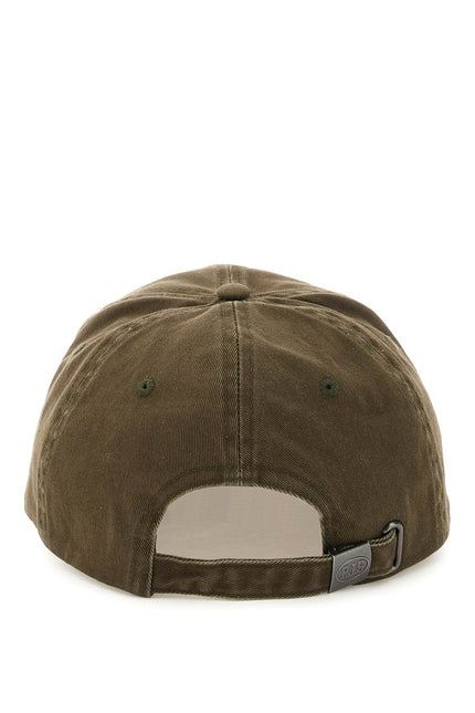 Baseball Cap With Embroidery-men > accessories > scarves hats & gloves > hats-Parajumpers-os-Verde-Urbanheer