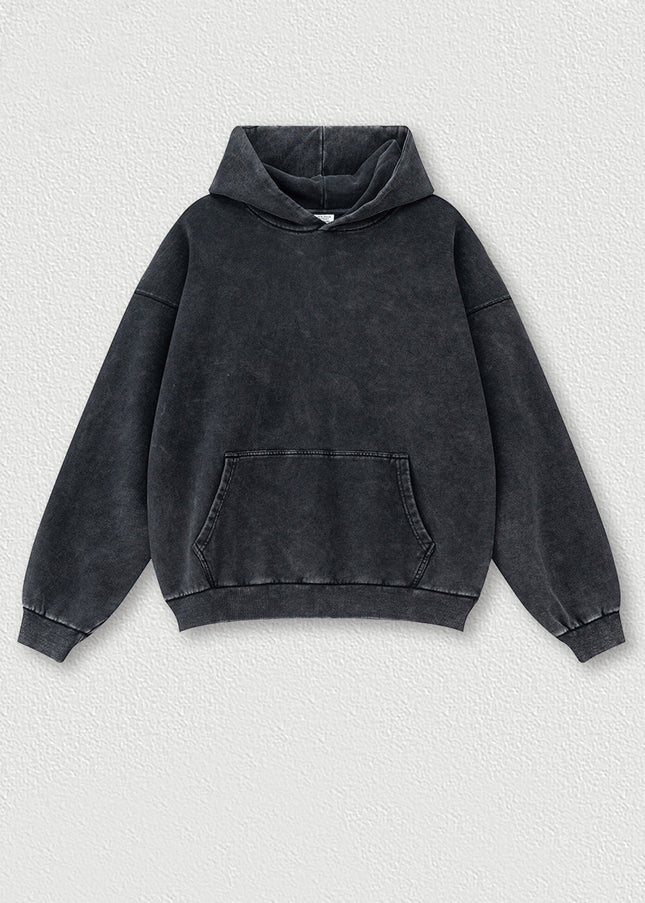 Basic Bae Drop Shoulder Long Sleeve Hoodie with Kangaroo Pocket