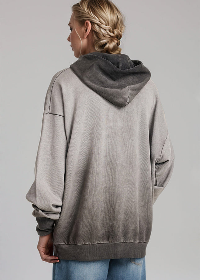 Basic Bae Drop Shoulder Long Sleeve Hoodie with Kangaroo Pocket