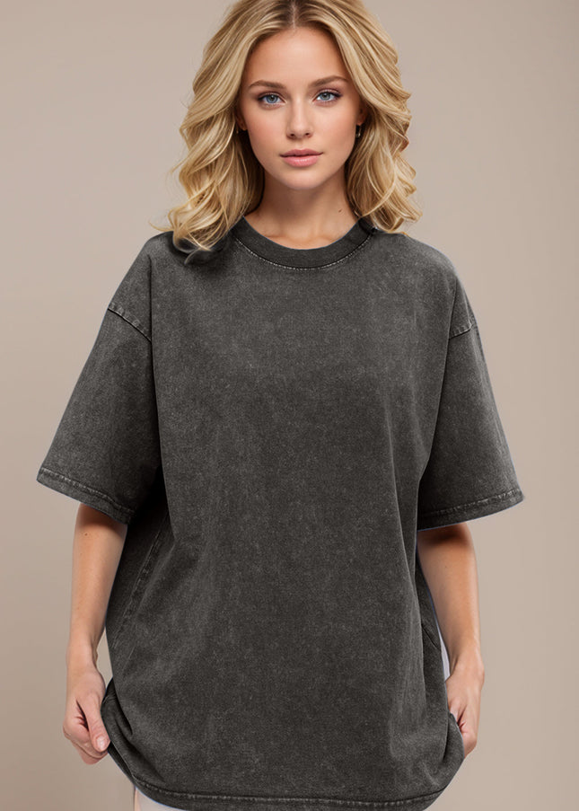 Basic Bae Round Neck Half Sleeve T-Shirt