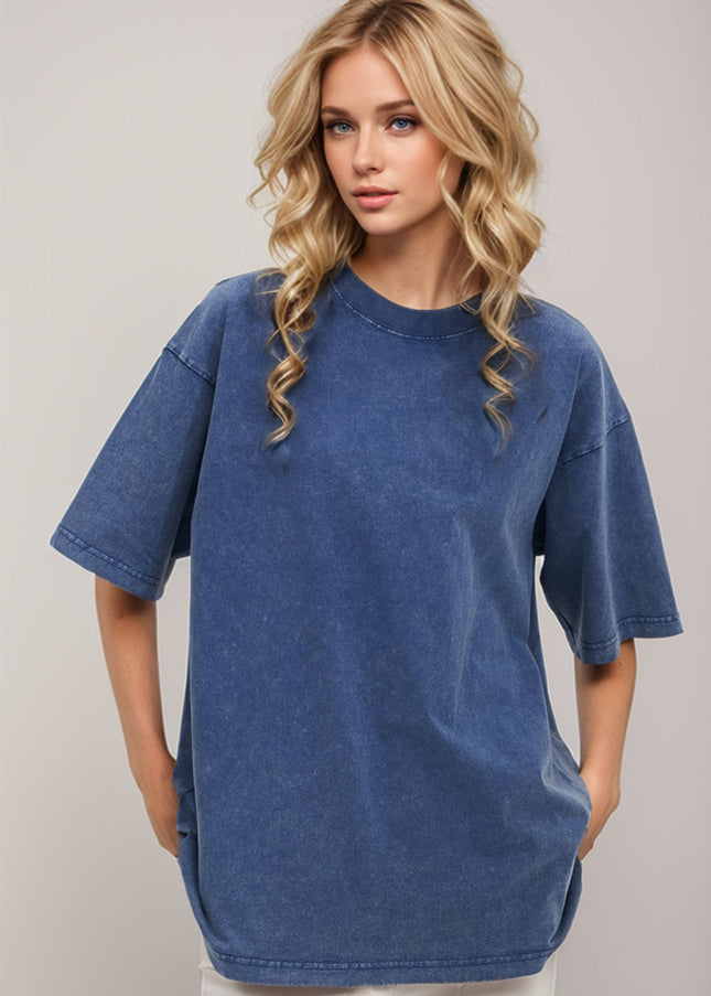 Basic Bae Round Neck Half Sleeve T-Shirt