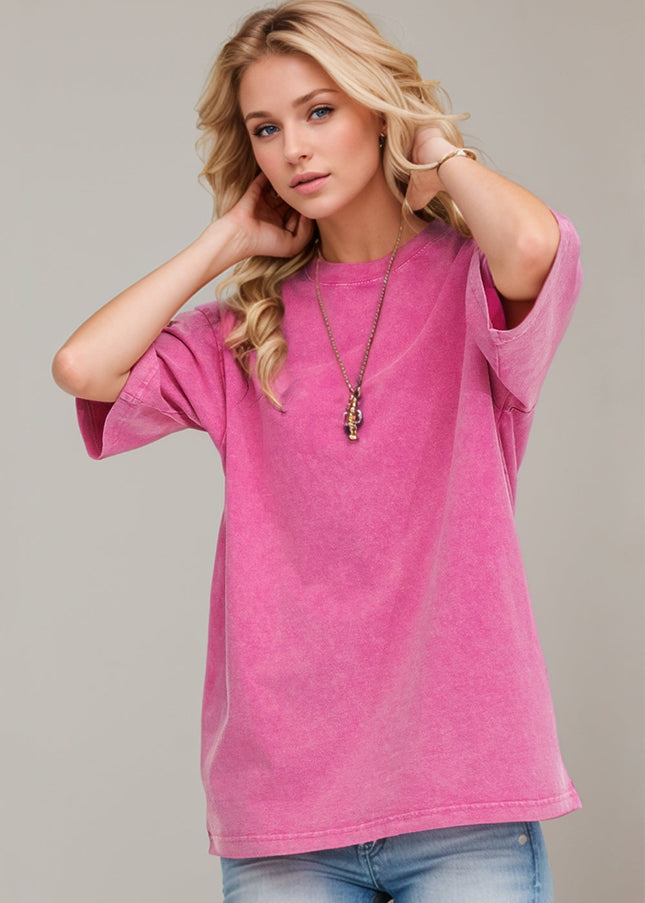 Basic Bae Round Neck Half Sleeve T-Shirt