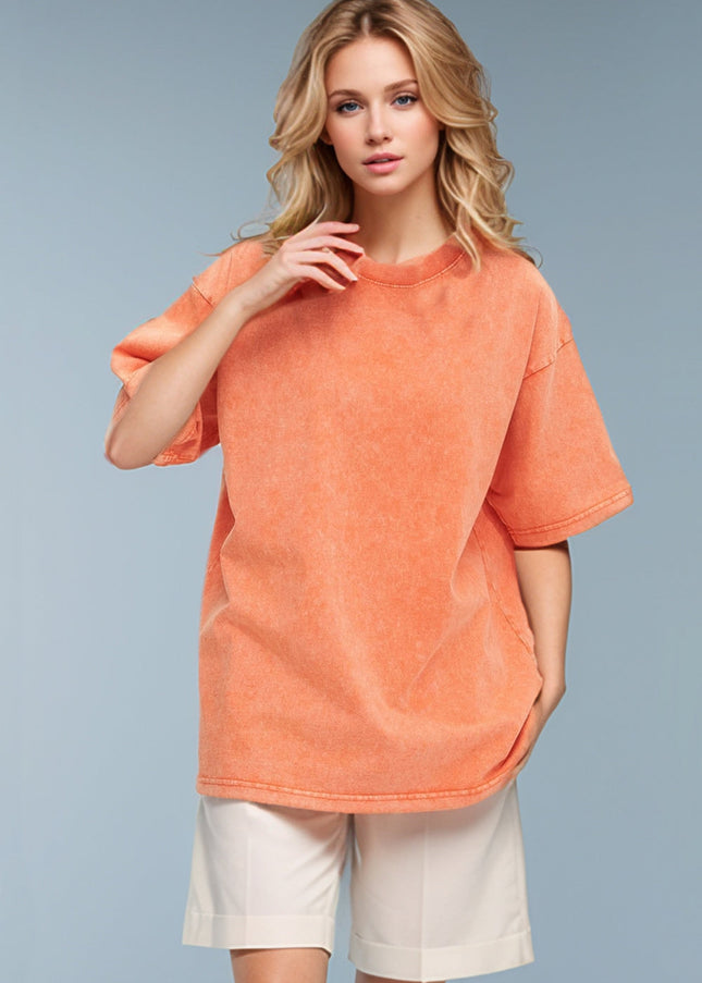 Basic Bae Round Neck Half Sleeve T-Shirt