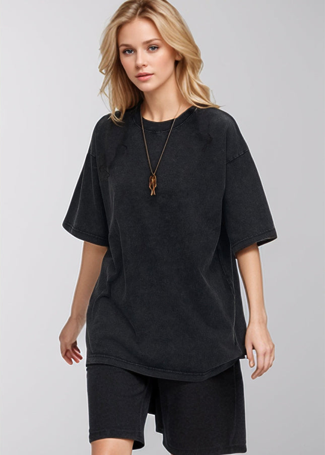 Basic Bae Round Neck Half Sleeve T-Shirt