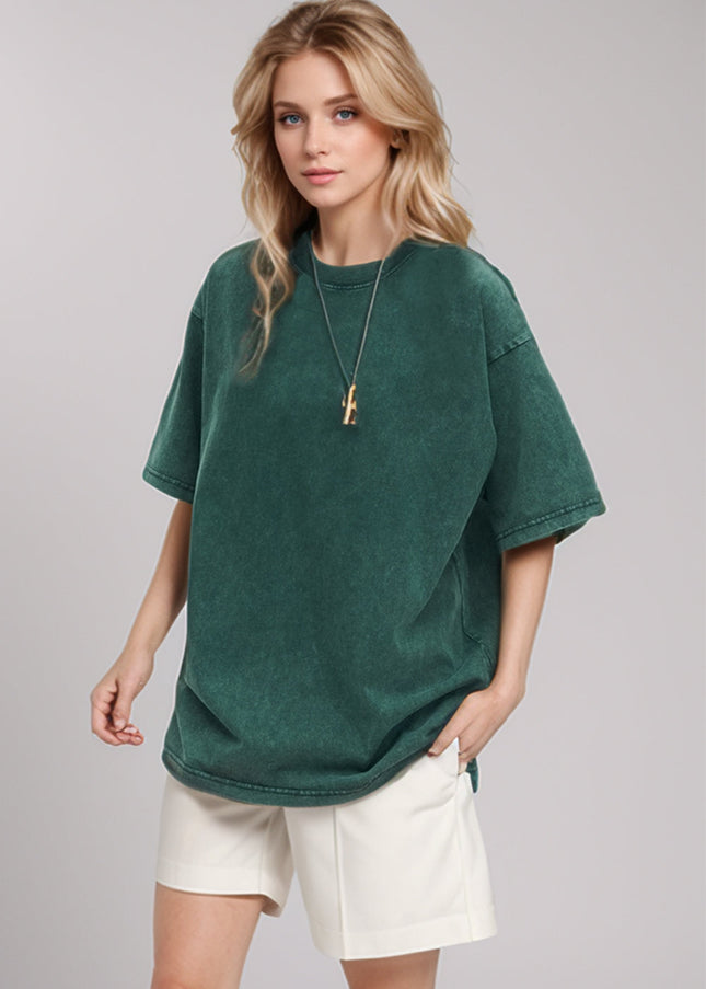 Basic Bae Round Neck Half Sleeve T-Shirt