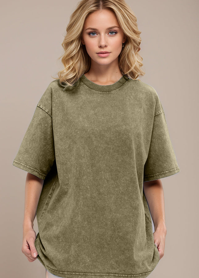 Basic Bae Round Neck Half Sleeve T-Shirt