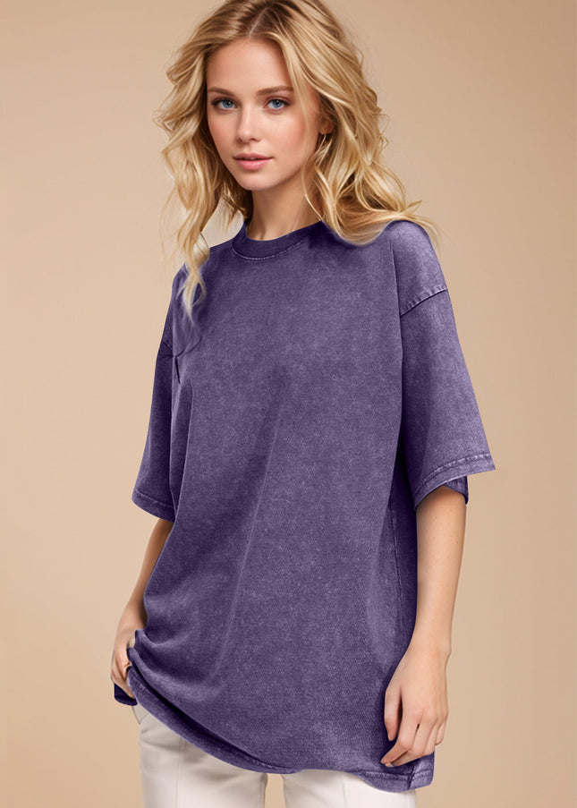 Basic Bae Round Neck Half Sleeve T-Shirt