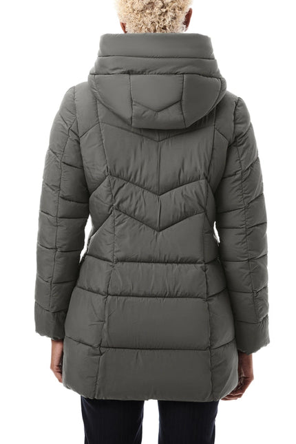 Bernardo Hooded Quilted Puffer Walker Titan