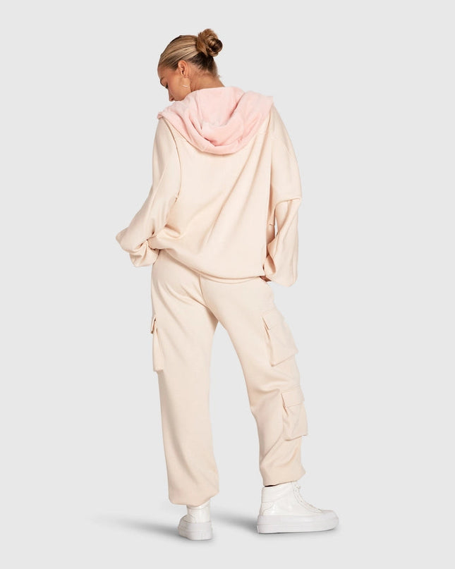 Best of Me Panelled Pant- Blush