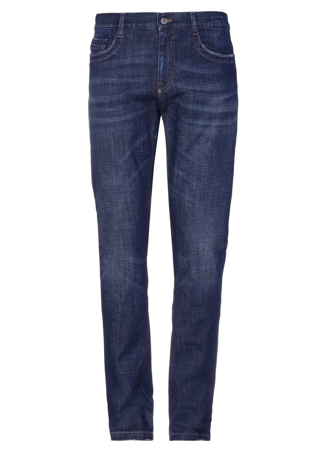 Bikkembergs Blue Cotton Men Jean