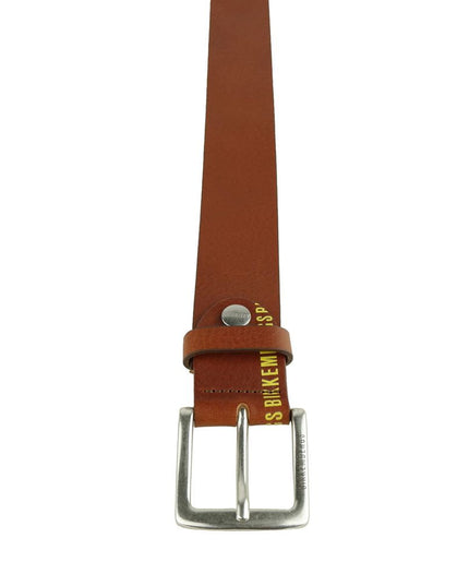 Bikkembergs Brown Calfskin Men Belt