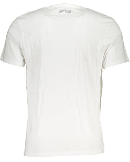 BIKKEMBERGS MEN'S WHITE SHORT SLEEVE T-SHIRT-T-Shirt-BIKKEMBERGS-Urbanheer