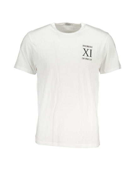 Bikkembergs White Cotton T-Shirt