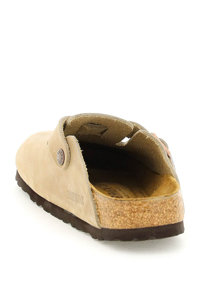 Birkenstock oiled leather boston sabot