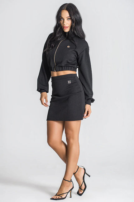 Black Amazonia Jacket-Clothing - Women-Gianni Kavanagh-Urbanheer