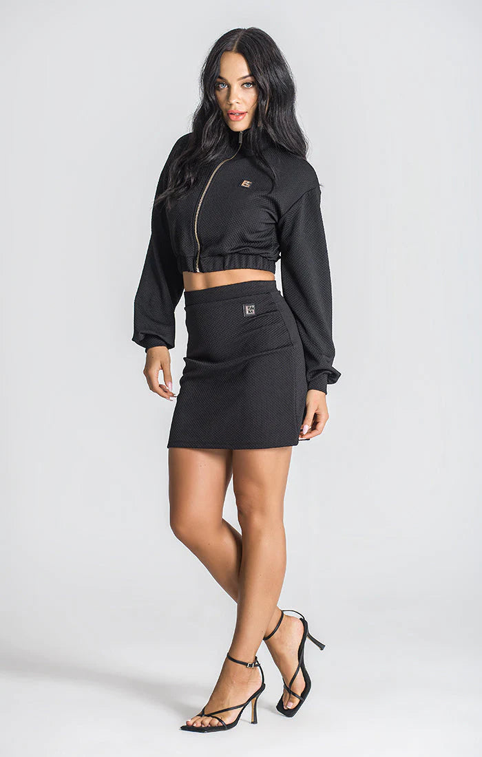 Black Amazonia Jacket-Clothing - Women-Gianni Kavanagh-Urbanheer