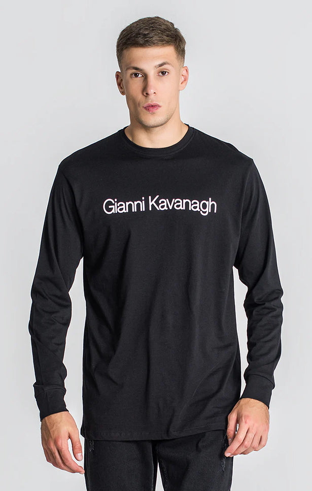 Black Essential Maxi Longsleeve Tee-Gianni Kavanagh-White-XS-Urbanheer