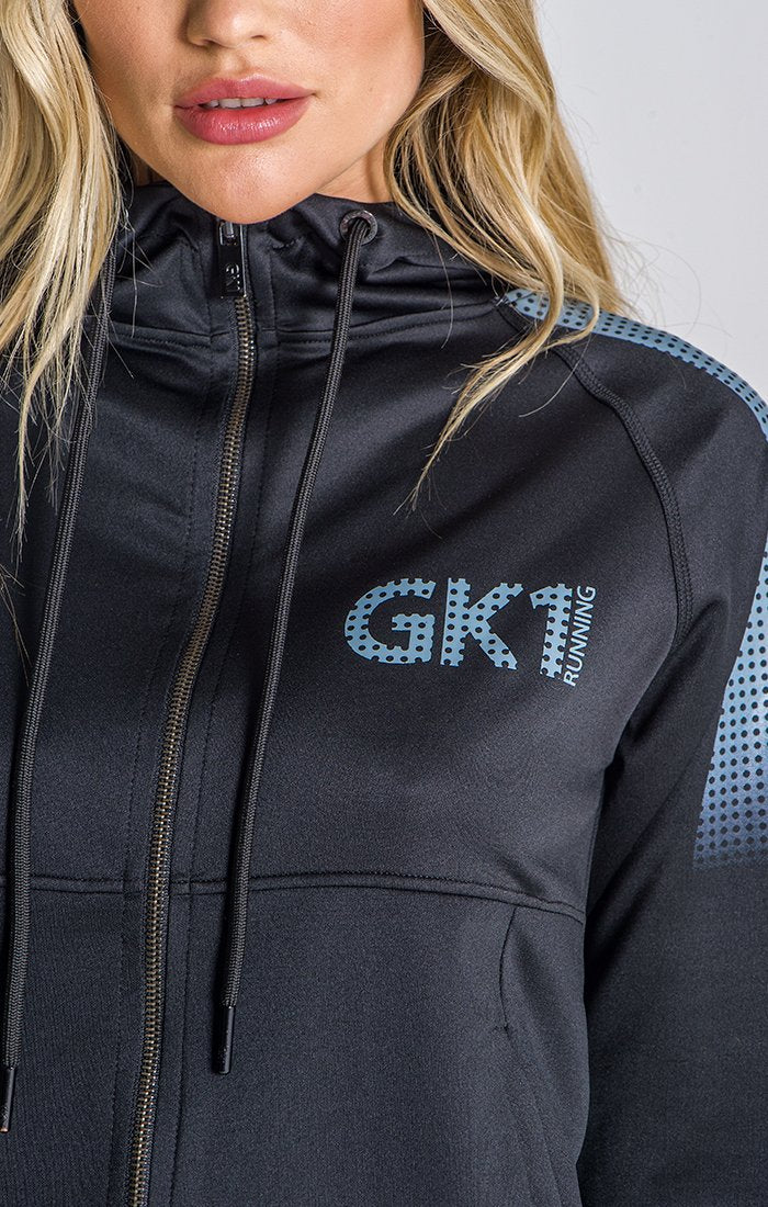 Black Gk1 Hoodie Jacket-Clothing - Women-Gianni Kavanagh-XXS-Black-Urbanheer