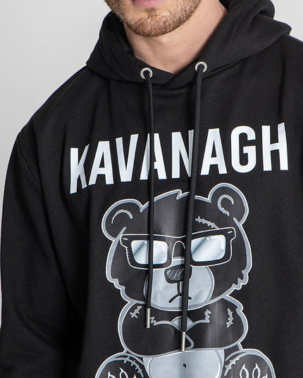 Black Mad Bear Hoodie