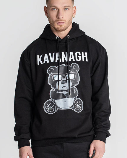 Black Mad Bear Hoodie