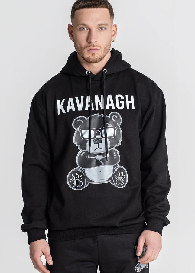 Black Mad Bear Hoodie