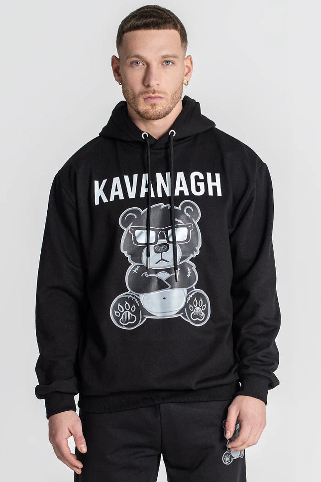 Black Mad Bear Hoodie