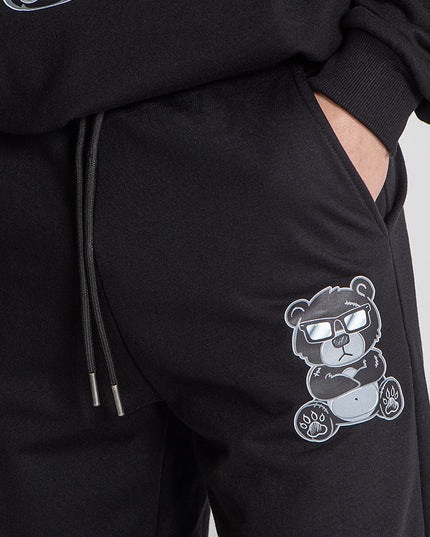 Black Mad Bear Joggers