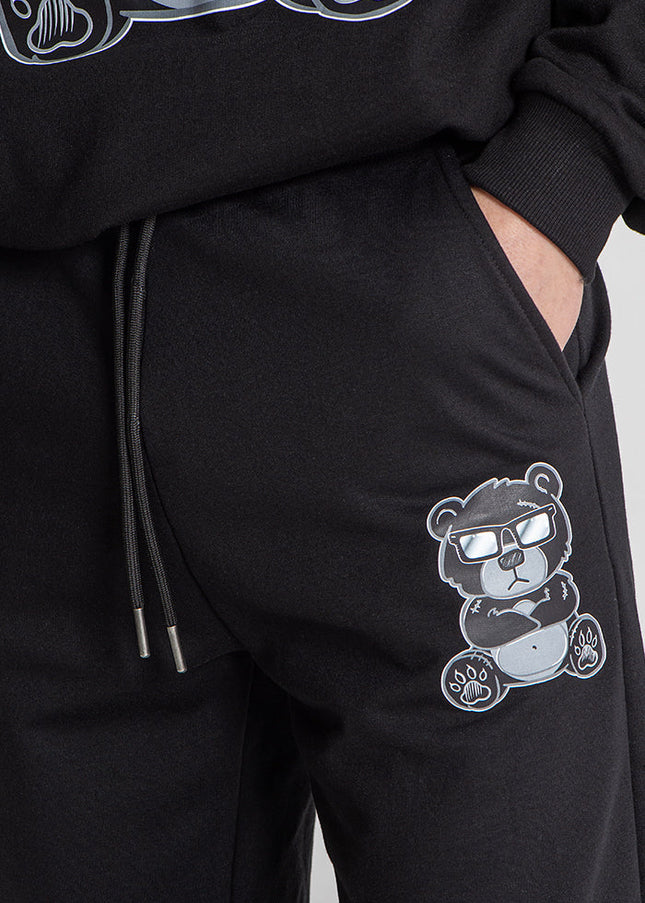 Black Mad Bear Joggers