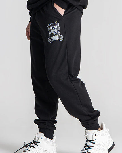 Black Mad Bear Joggers