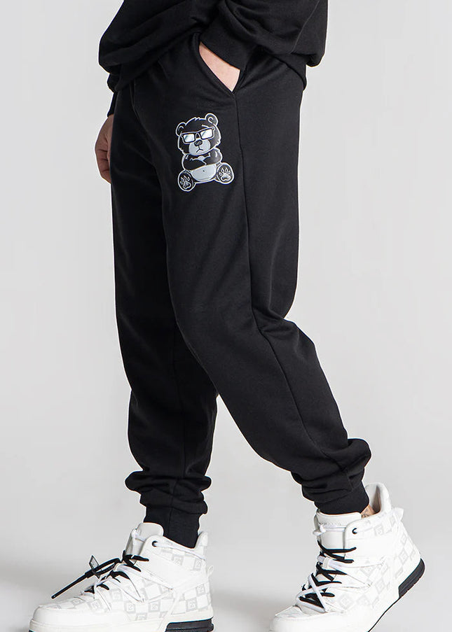 Black Mad Bear Joggers