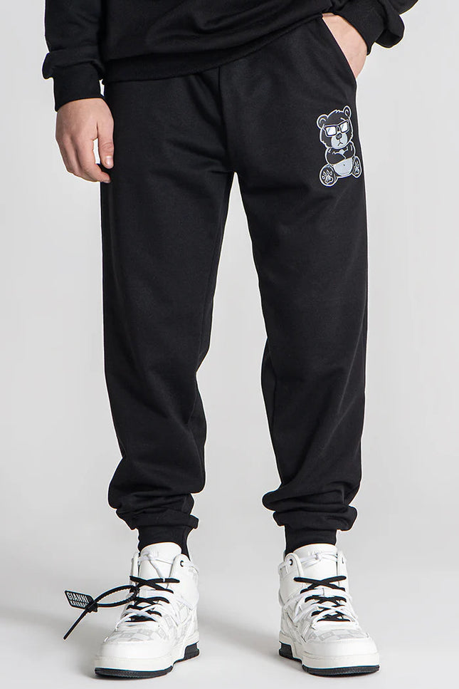 Black Mad Bear Joggers